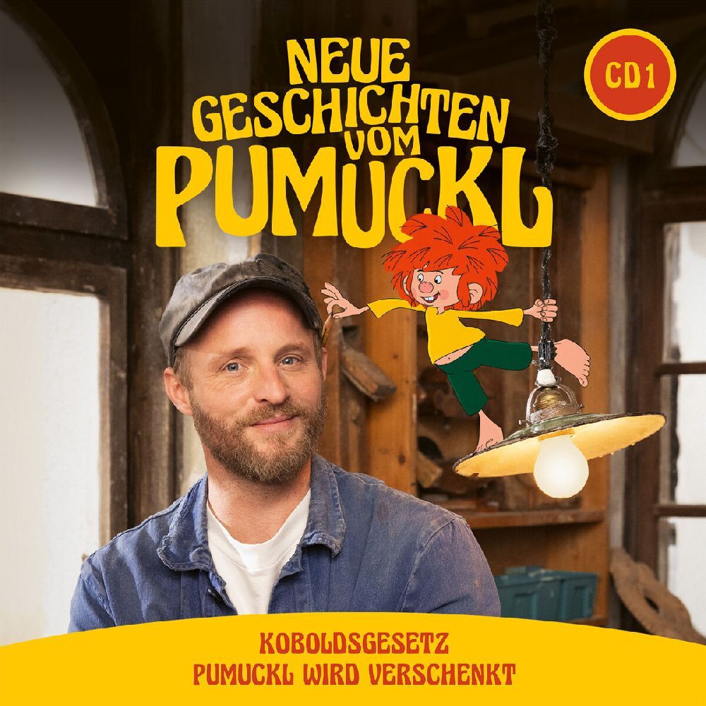 Neue Geschichten vom Pumuckl. Folge.1+2, 1 Audio-CD main product photo