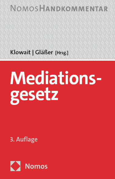 Mediationsgesetz main product photo