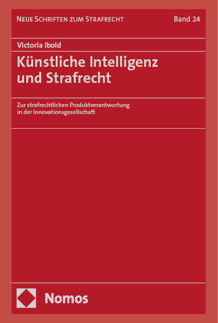 Künstliche Intelligenz und Strafrecht main product photo
