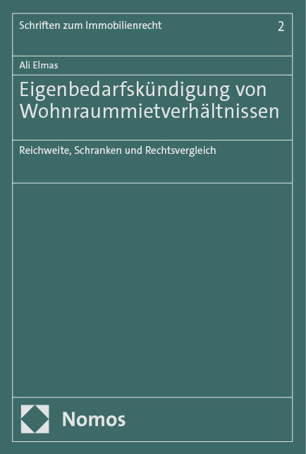 Eigenbedarfskündigung von Wohnraummietverhältnissen main product photo
