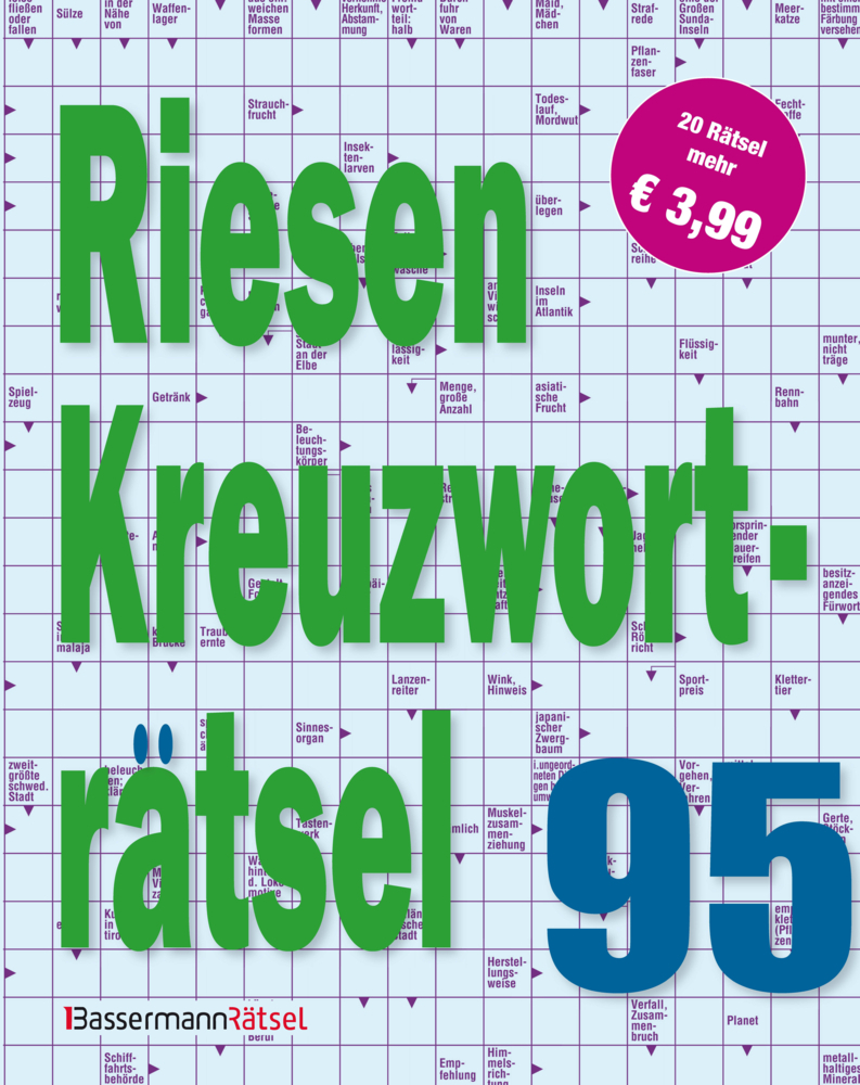 Riesen-Kreuzworträtsel 95 main product photo