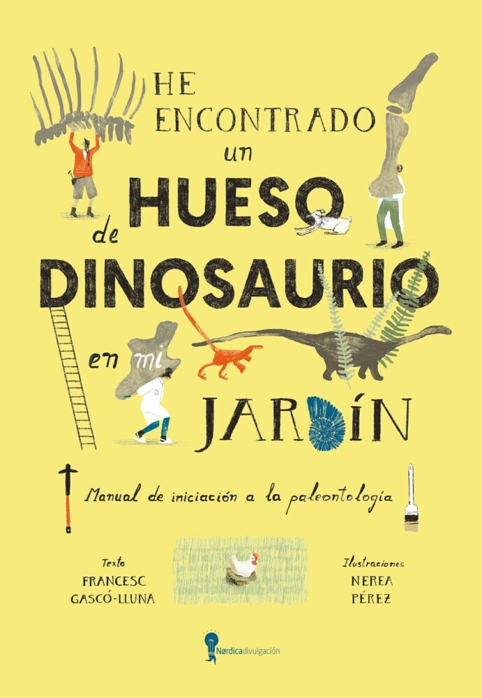 He encontrado un hueso de dinosaurio en mi jardín main product photo