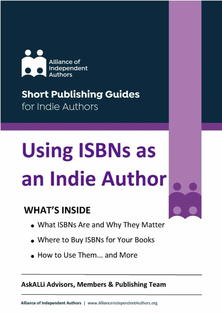 Using ISBNs as an Indie Author main product photo