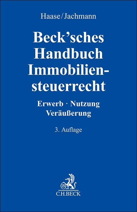 Beck'sches Handbuch Immobiliensteuerrecht main product photo