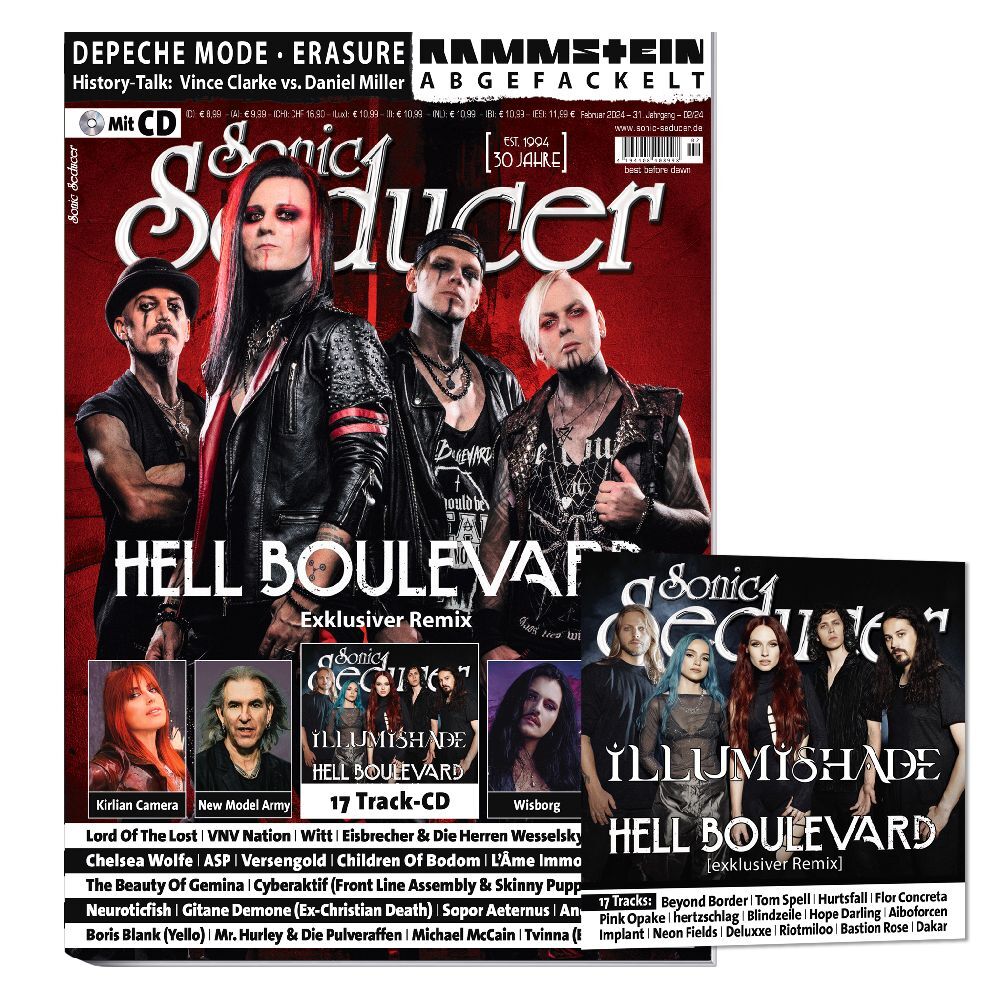 Sonic Seducer 02/2024 + Titelstory Hell Boulevard main product photo