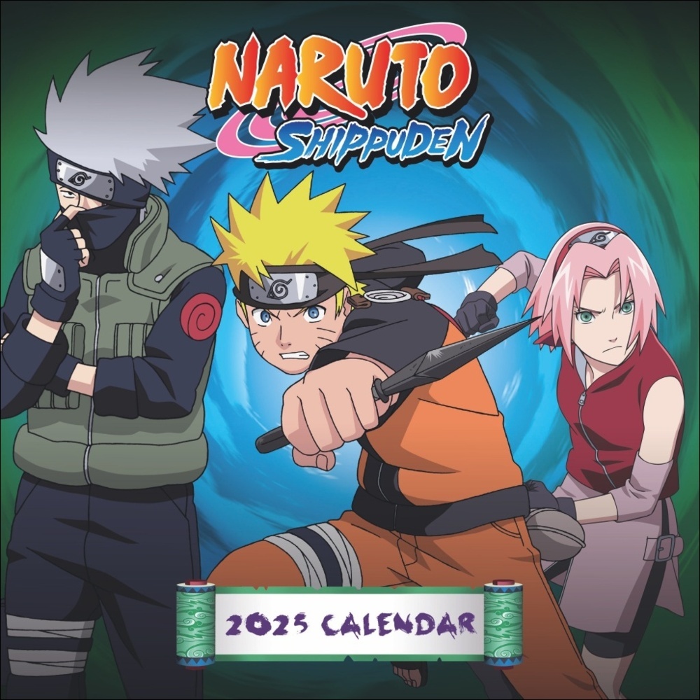 Naruto Broschurkalender 2025 main product photo