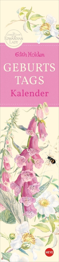 Edith Holden: Geburtstagskalender Langplaner main product photo