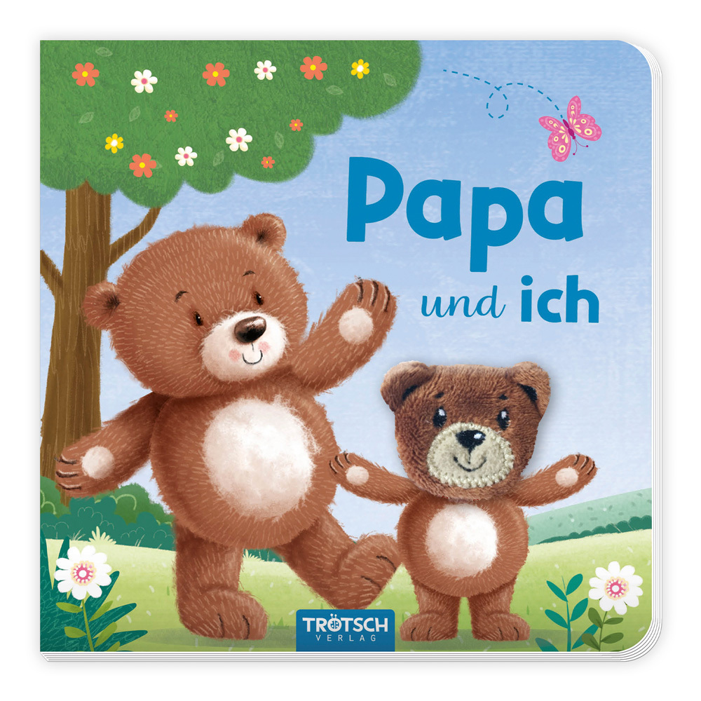 Trötsch Fingerpuppenbuch Papa und ich main product photo