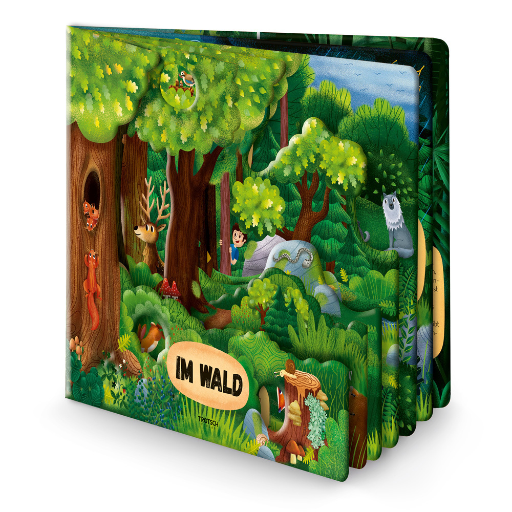 Trötsch Fensterbuch Im Wald main product photo