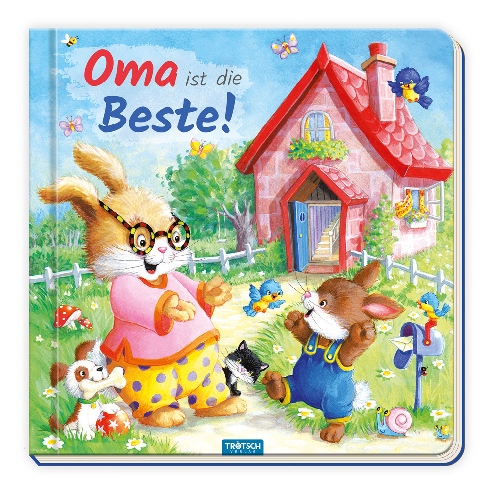 Trötsch Pappenbuch mit Reimen Oma ist die Beste! main product photo
