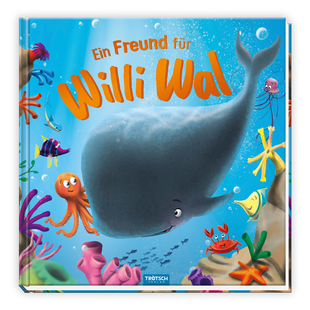 Trötsch Vorlesebuch Ein Freund für Willi Wal main product photo
