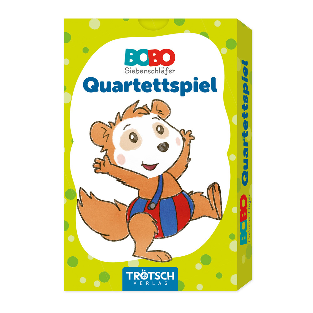 Trötsch Bobo Siebenschläfer Quartettspiel Quartett Spiel main product photo