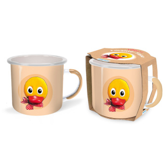 Trötsch Unser Sandmännchen Emailletasse Schnatterinchen