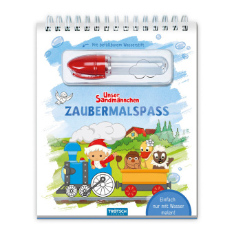 Trötsch Unser Sandmännchen Zaubermalspaß mit Wasserstift