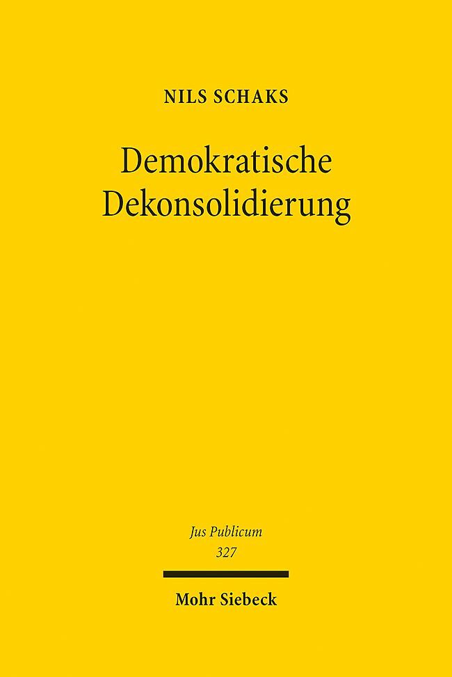 Demokratische Dekonsolidierung main product photo