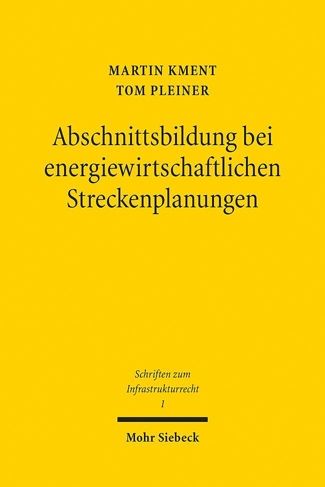 Abschnittsbildung bei energiewirtschaftlichen Streckenplanungen main product photo