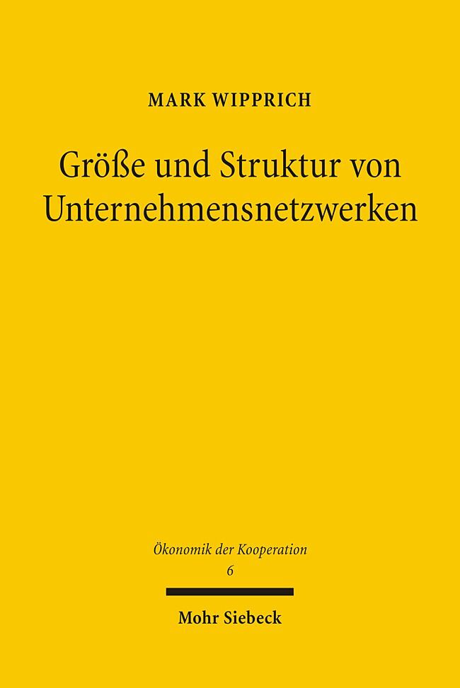 Größe und Struktur von Unternehmensnetzwerken main product photo