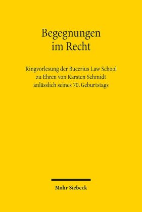 Begegnungen im Recht