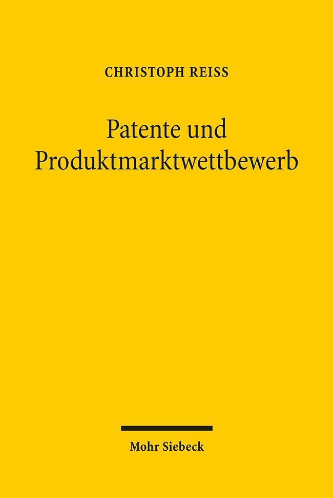 Patente und Produktmarktwettbewerb main product photo