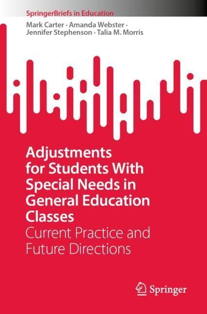 Adjustments for Students With Special Needs in General Education Classes main product photo