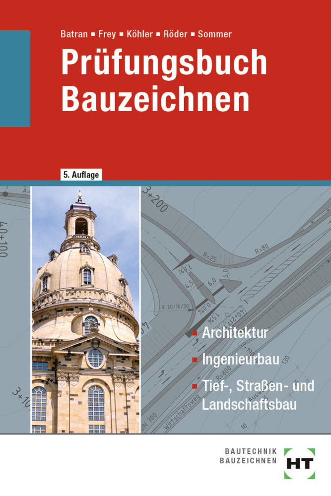 Prüfungsbuch Bauzeichnen main product photo