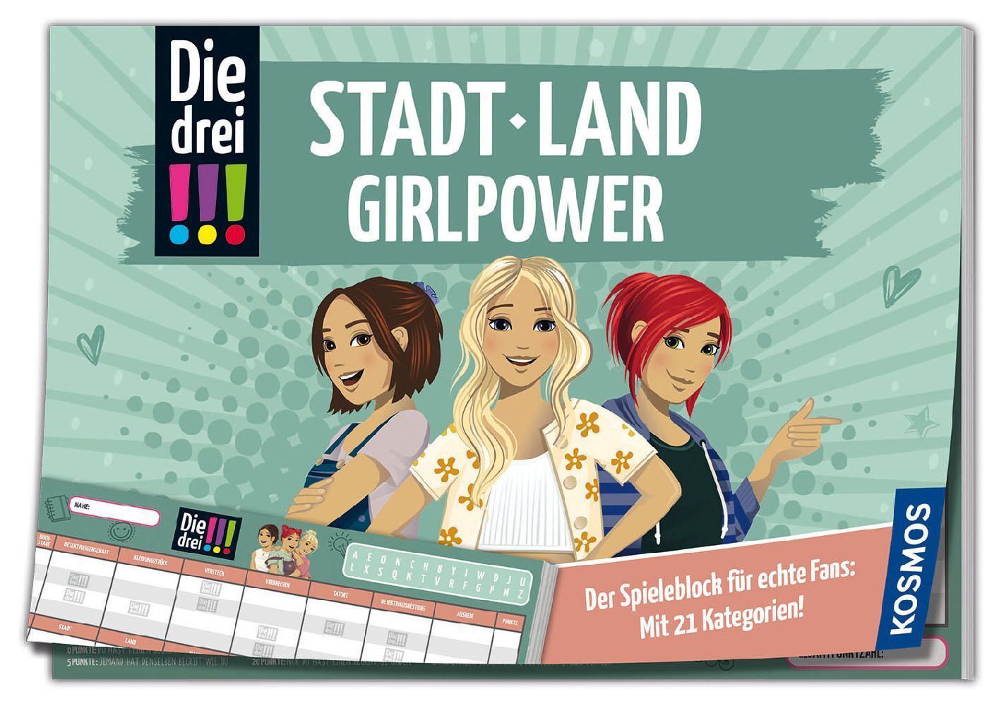 Die drei !!!: Stadt - Land - Girlpower main product photo