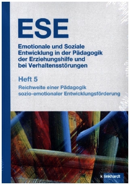 ESE Emotionale und Soziale Entwicklung in der Pädagogik der Erziehungshilfe und bei Verhaltensstörungen. Heft 5 main product photo