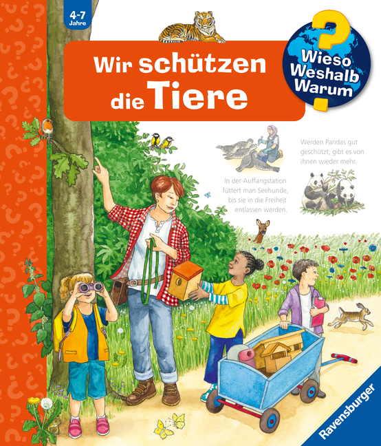 Wieso? Weshalb? Warum?, Band 43 - Wir schützen die Tiere main product photo
