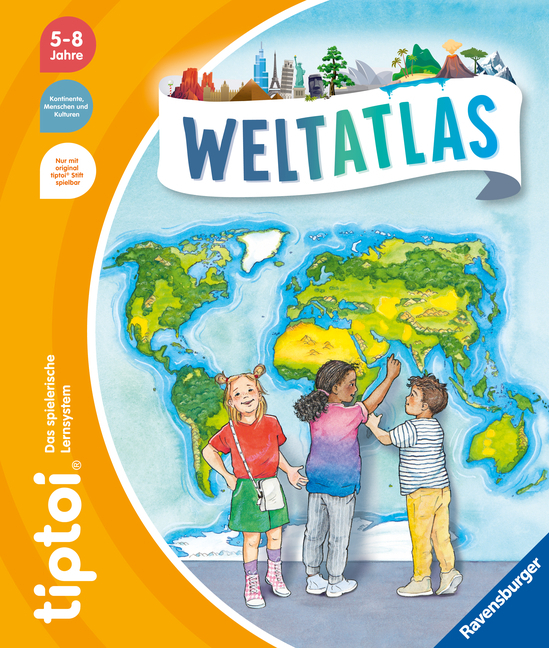 tiptoi® - Weltatlas main product photo