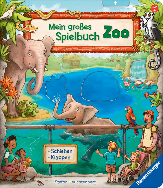 Mein großes Spielbuch Zoo main product photo