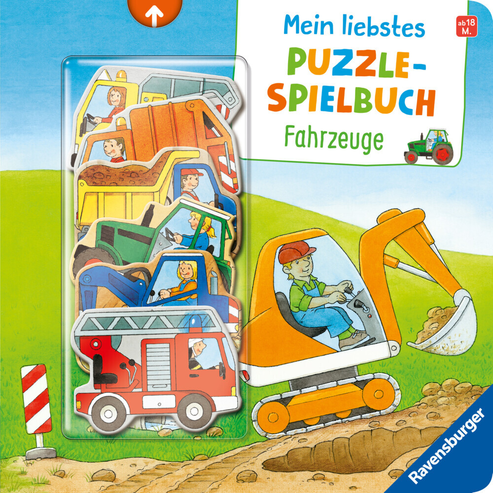 Mein liebstes Puzzle-Spielbuch - Fahrzeuge main product photo