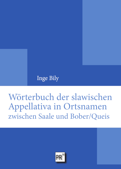 Wörterbuch der slawischen Appellativa in Ortsnamen zwischen Saale und Bober/Queis main product photo