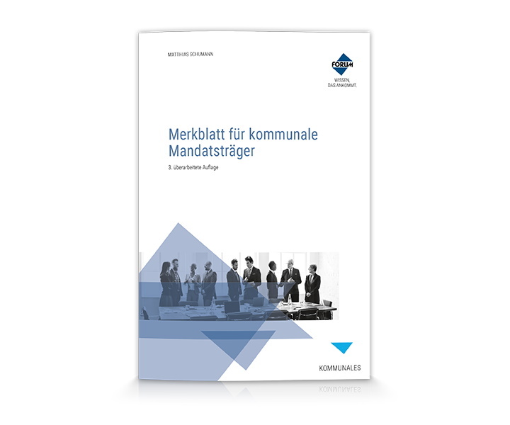Merkblatt für kommunale Mandatsträger main product photo