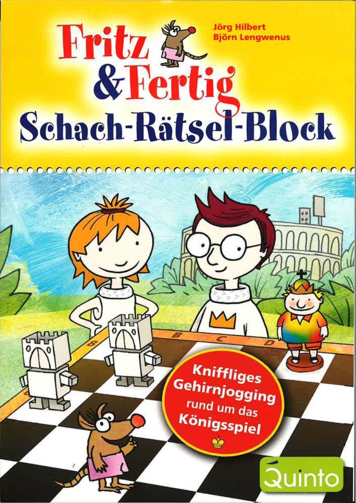 Fritz&Fertig Schach-Rätselblock main product photo