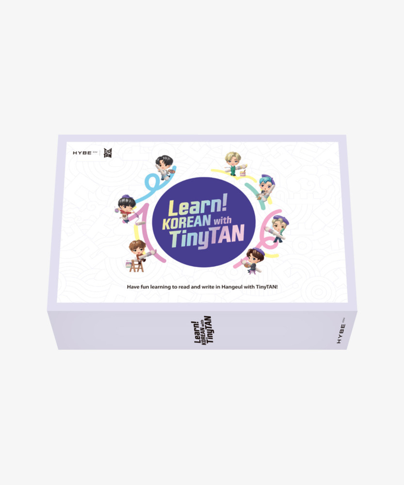 Learn! KOREAN With TinyTAN | 2-Book-Set | With Motipen | Korean Learning for Beginners With BTS Voices | Korean Keyboard Stickers | Flash Cards, m. 1 Audio, m. 1 Beilage, m. 1 Beilage, m. 1 Beilage main product photo