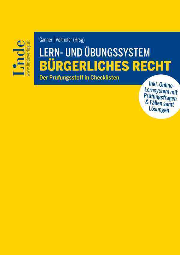 Lern- und Übungssystem Bürgerliches Recht main product photo