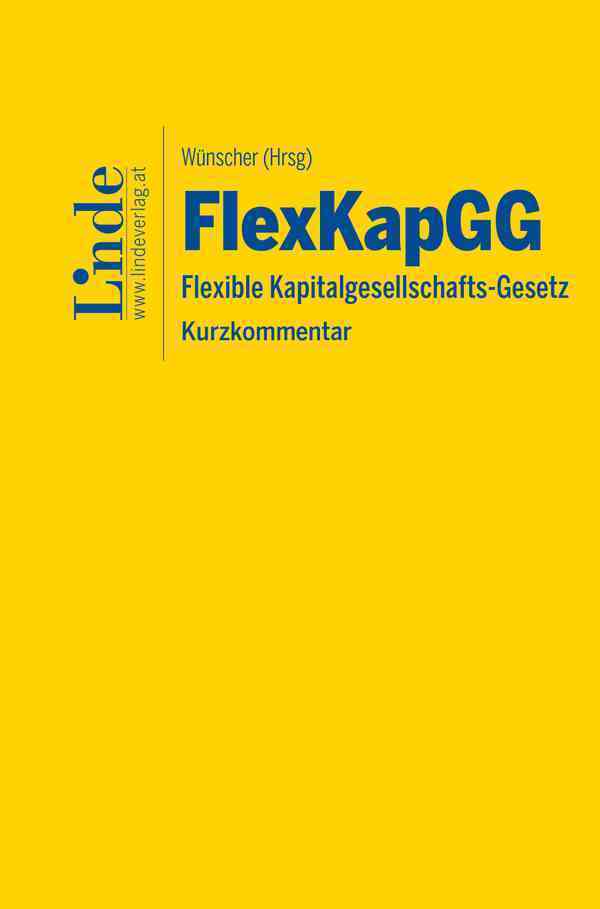 FlexKapGG | Flexible Kapitalgesellschafts-Gesetz main product photo