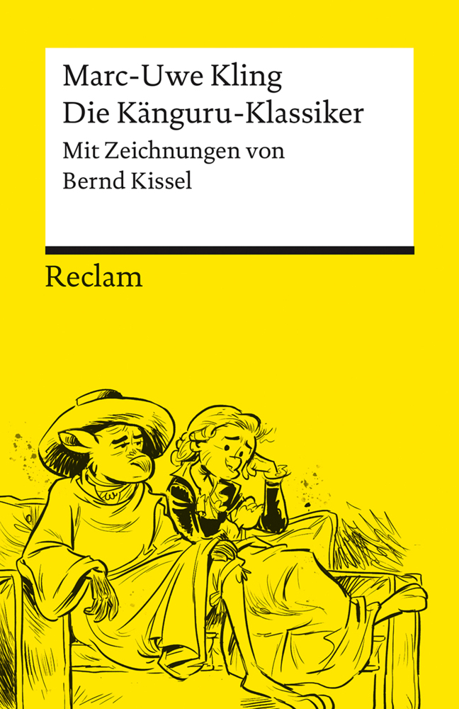 Die Känguru-Klassiker. Persönlich ausgewählt aus der Känguru-Tetralogie von Marc-Uwe Kling, illustriert von Bernd Kissel main product photo