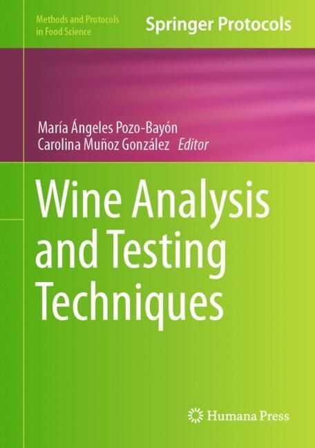 Wine Analysis and Testing Techniques main product photo