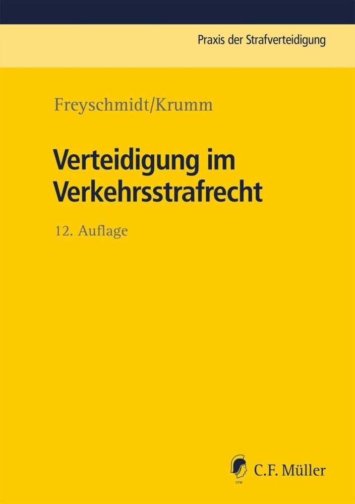 Verteidigung im Verkehrsstrafrecht main product photo