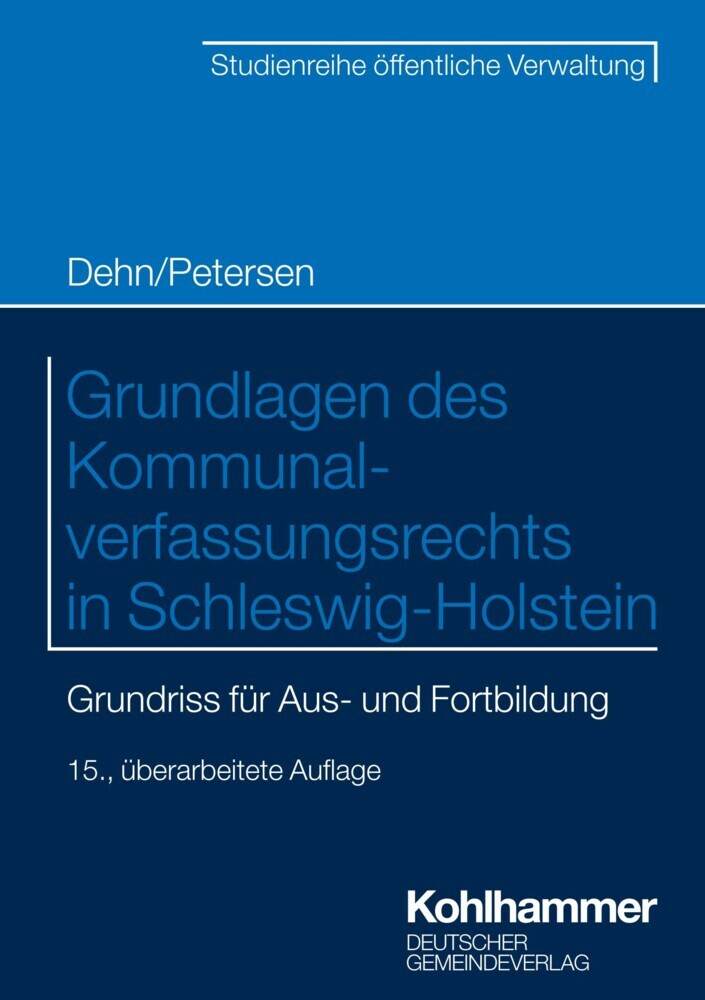 Grundlagen des Kommunalverfassungsrechts in Schleswig-Holstein main product photo