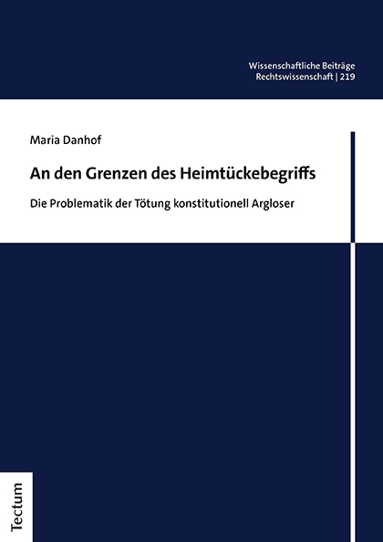 An den Grenzen des Heimtückebegriffs main product photo