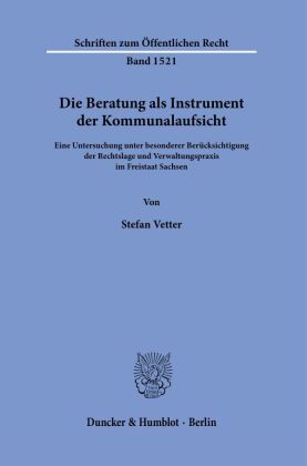 Die Beratung als Instrument der Kommunalaufsicht.