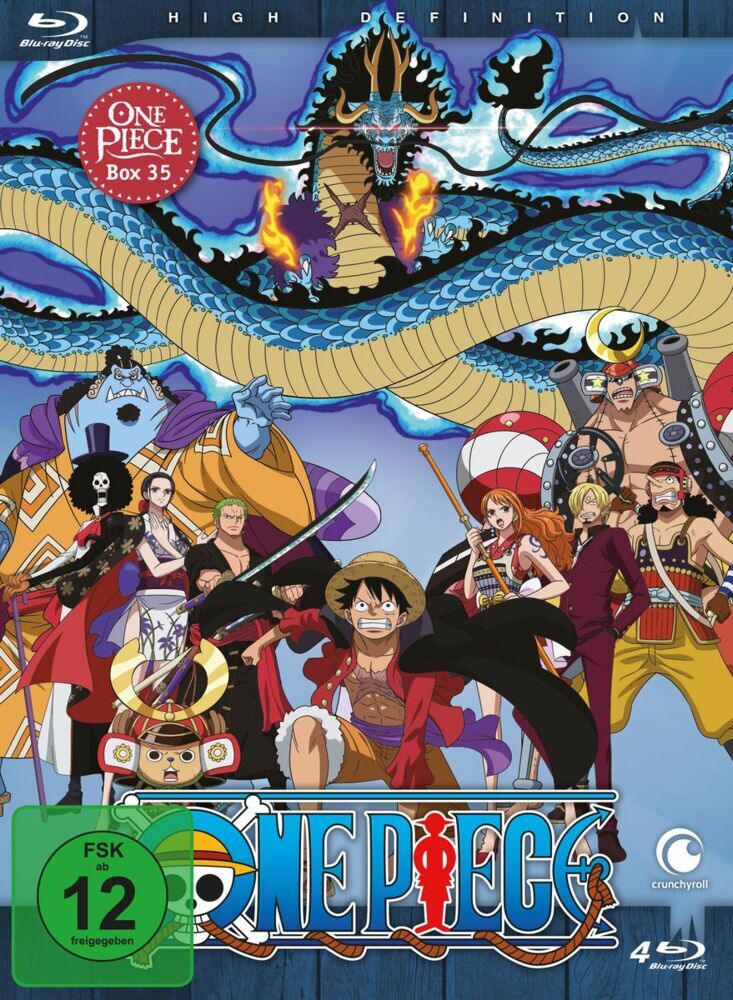 One Piece - TV-Serie. Box.35, 4 Blu-ray main product photo