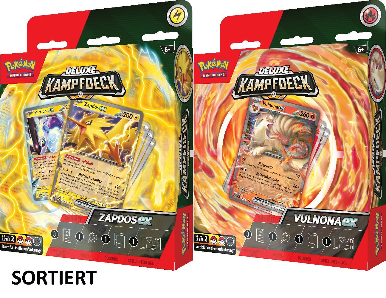 Pokémon (Sammelkartenspiel), PKM Deluxe Battle Deck März 2024 DE main product photo