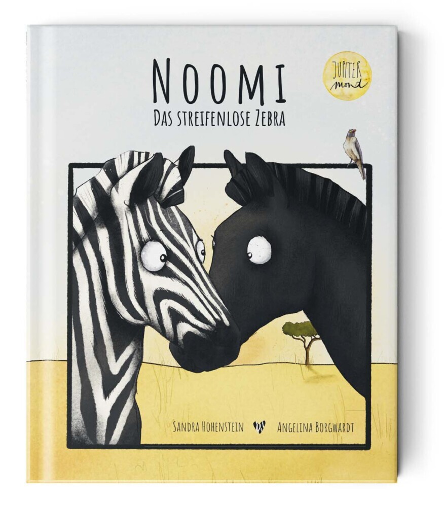 Noomi, das streifenlose Zebra main product photo