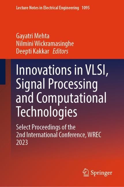 Innovations in VLSI, Signal Processing and Computational Technologies main product photo
