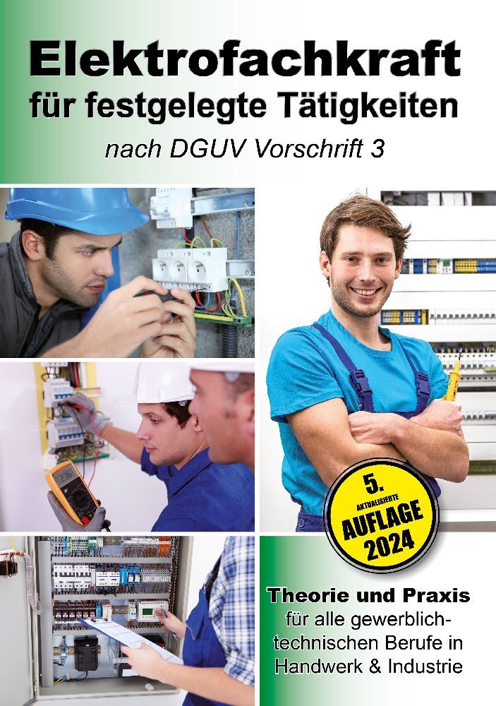 Elektrofachkraft für festgelegte Tätigkeiten nach DGUV Vorschrift 3 main product photo