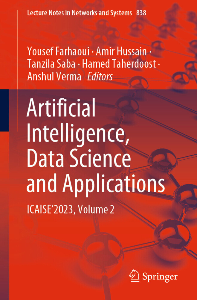 Artificial Intelligence, Data Science and Applications main product photo