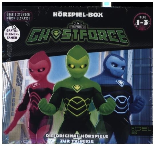 Ghostforce - Hörspiel-Box. Folge.1-3, 3 Audio-CD main product photo